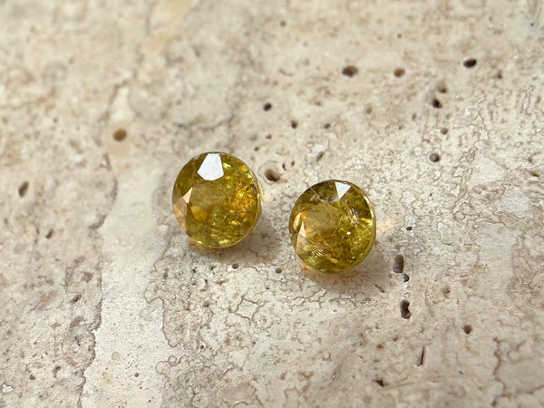 Natural Sphene Matched Pair | 1.31 TCW
