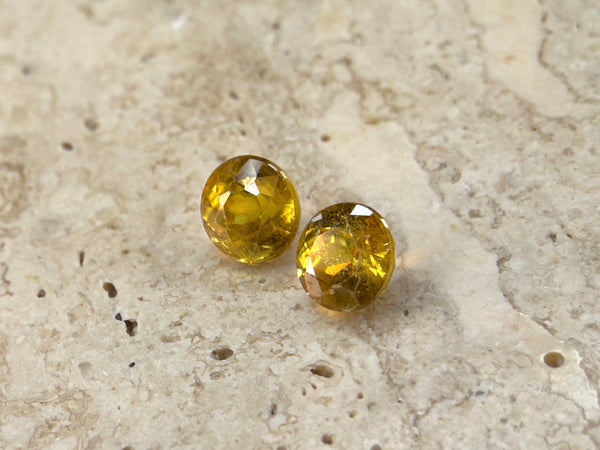 Natural Sphene Matched Pair | 1.41 TCW